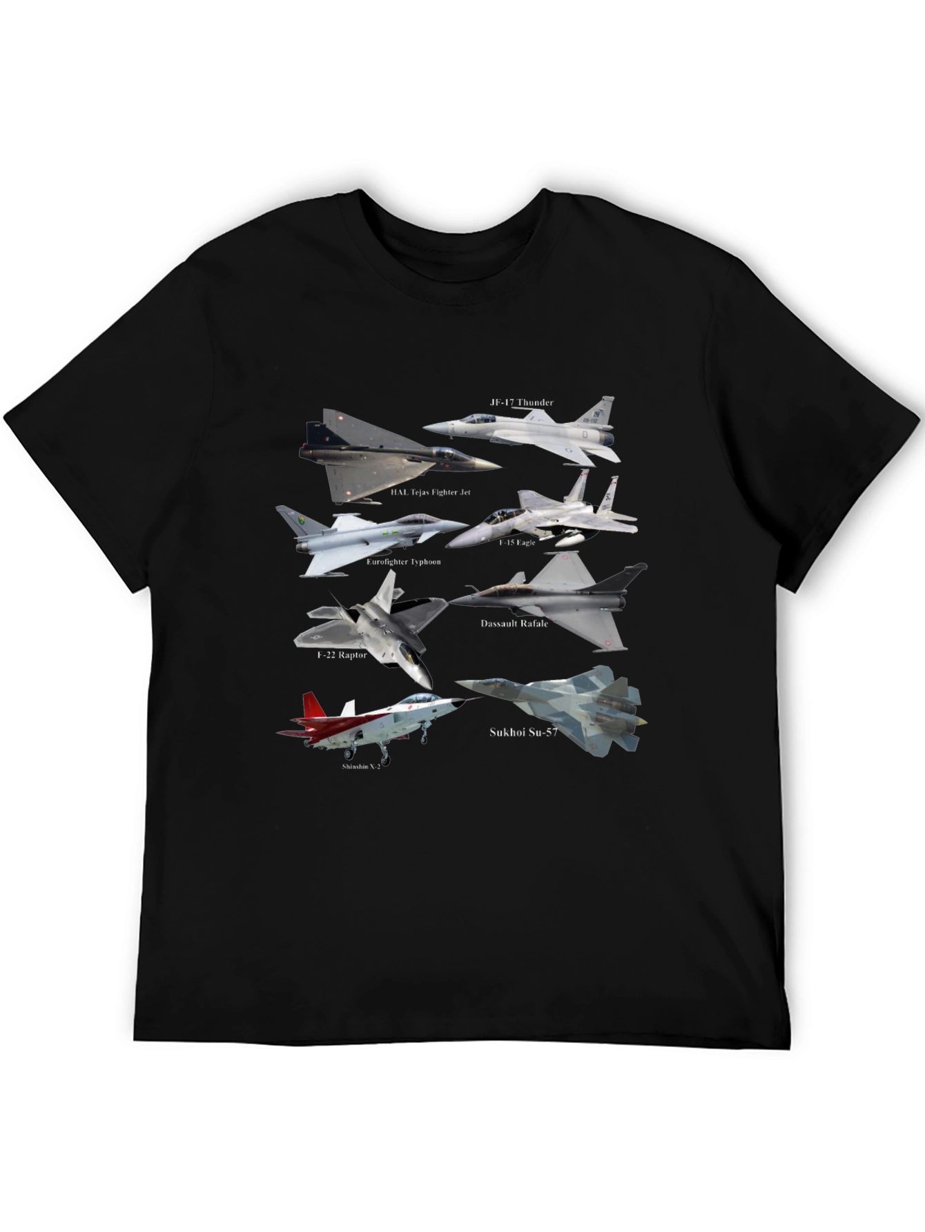 Fighter Jet T-Shirt - Military Aviation Tee