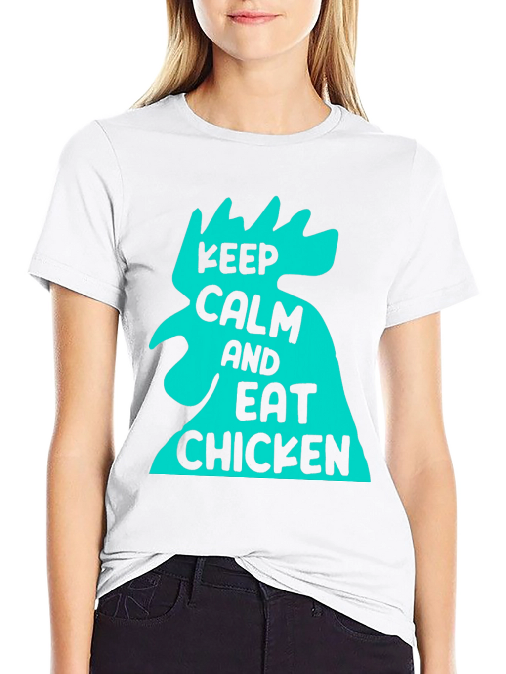 Keep Calm and Eat Chicken T-Shirt