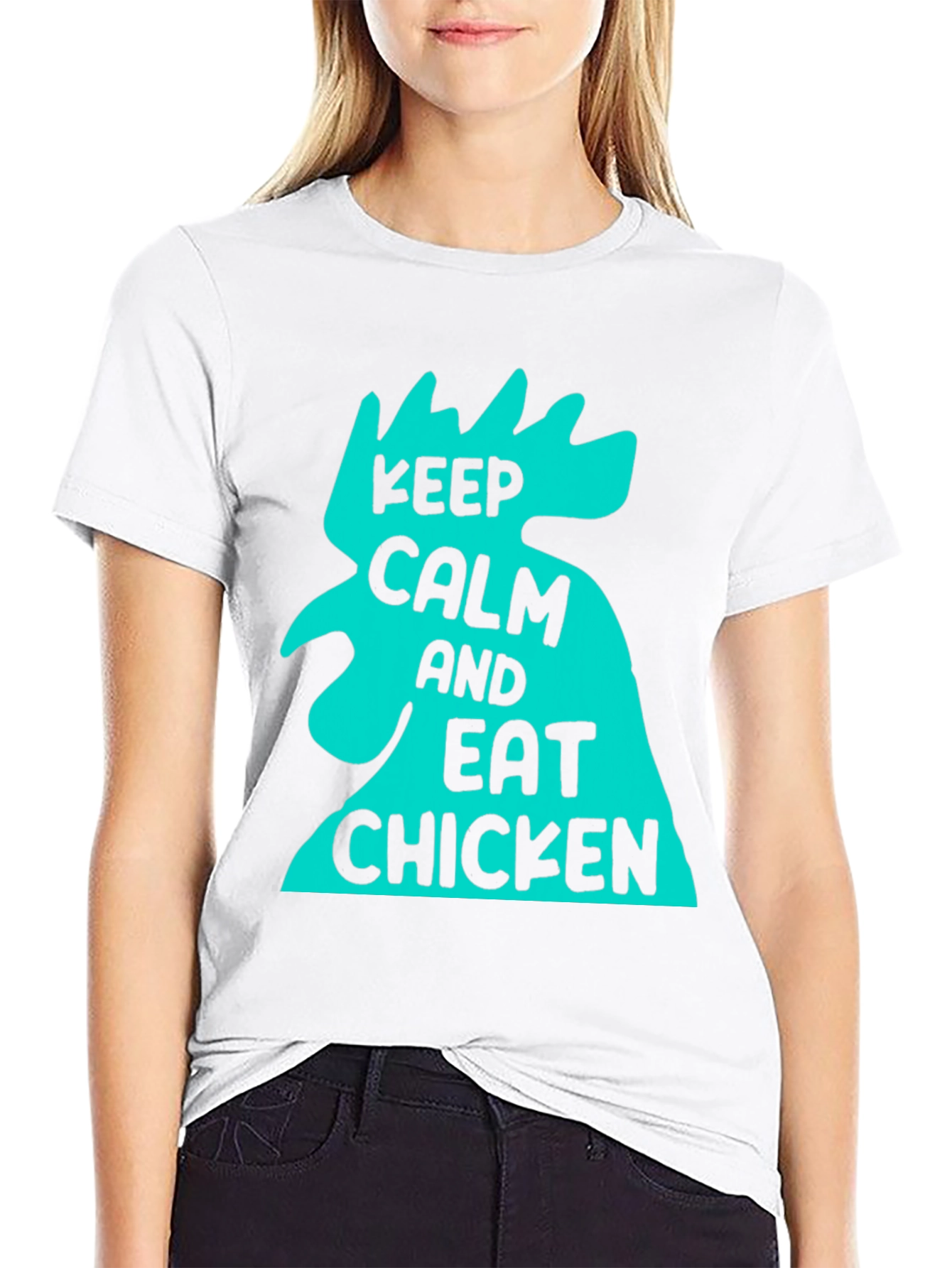 Keep Calm and Eat Chicken T-Shirt