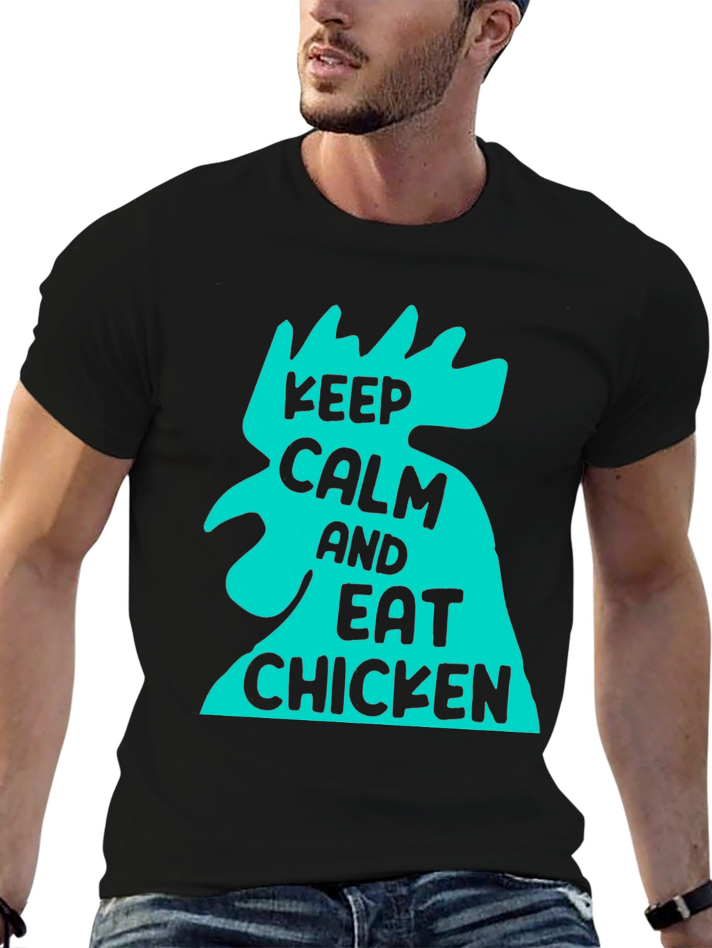 Keep Calm and Eat Chicken T-Shirt