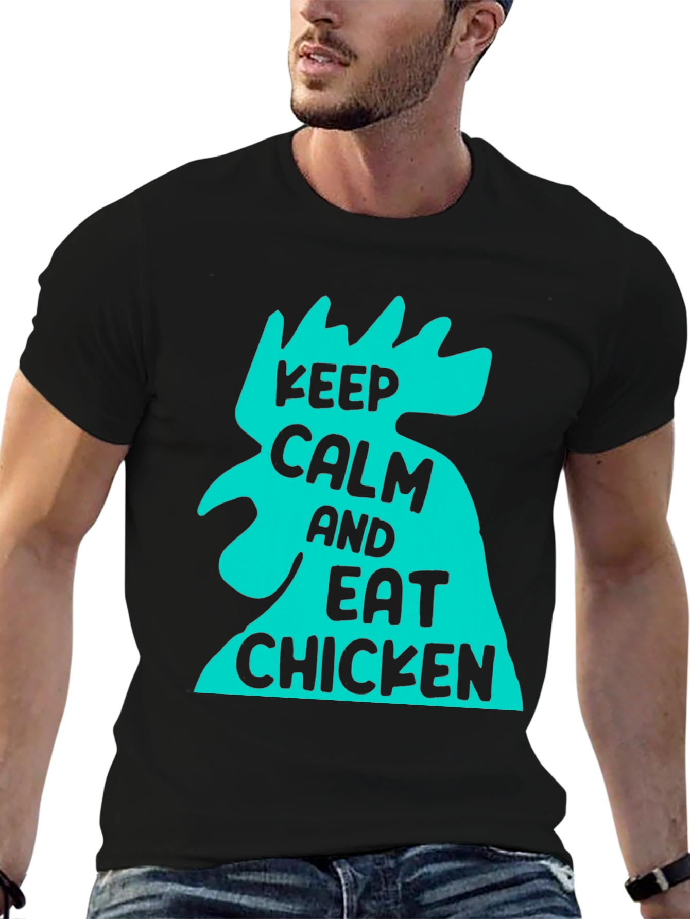 Keep Calm and Eat Chicken T-Shirt