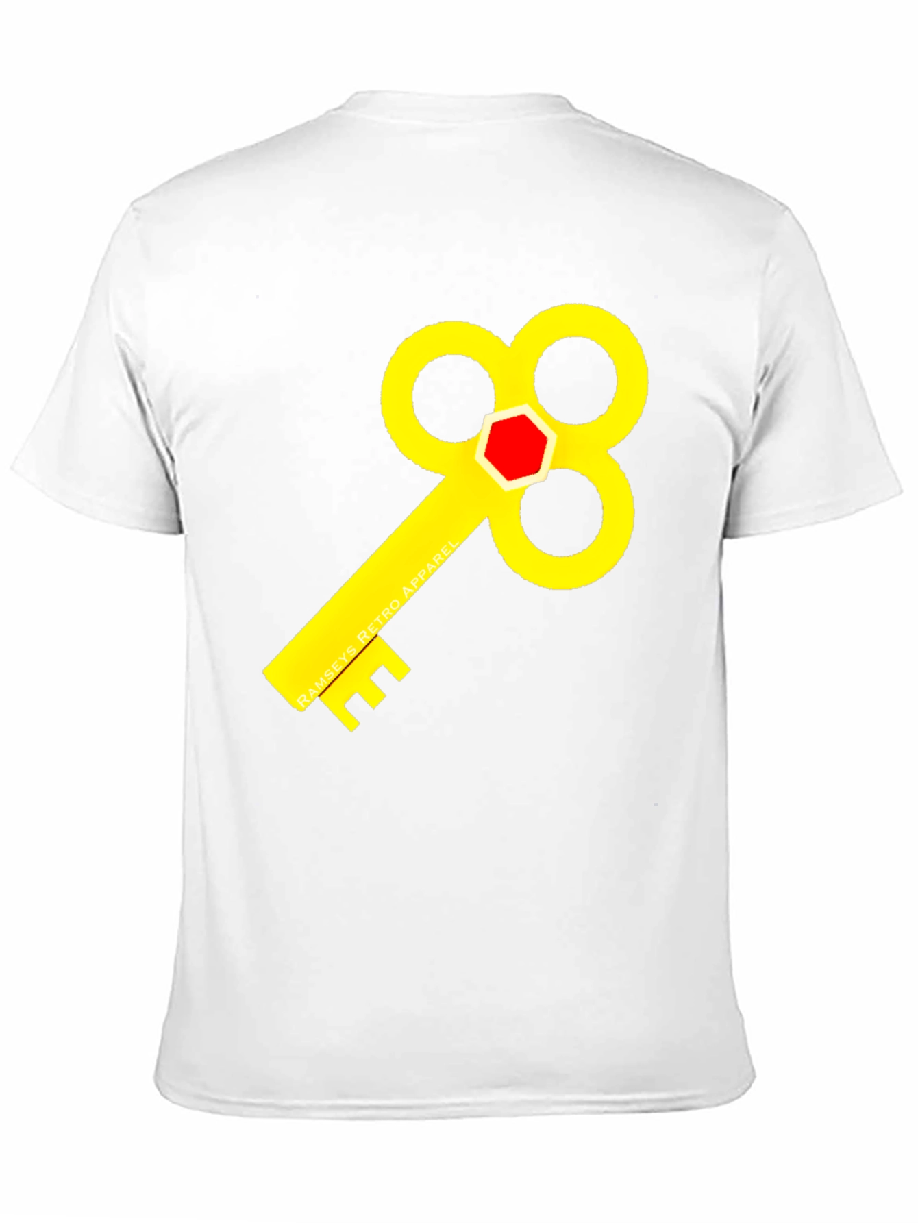 Ramsays Retro Apparel T-Shirt - Key Design