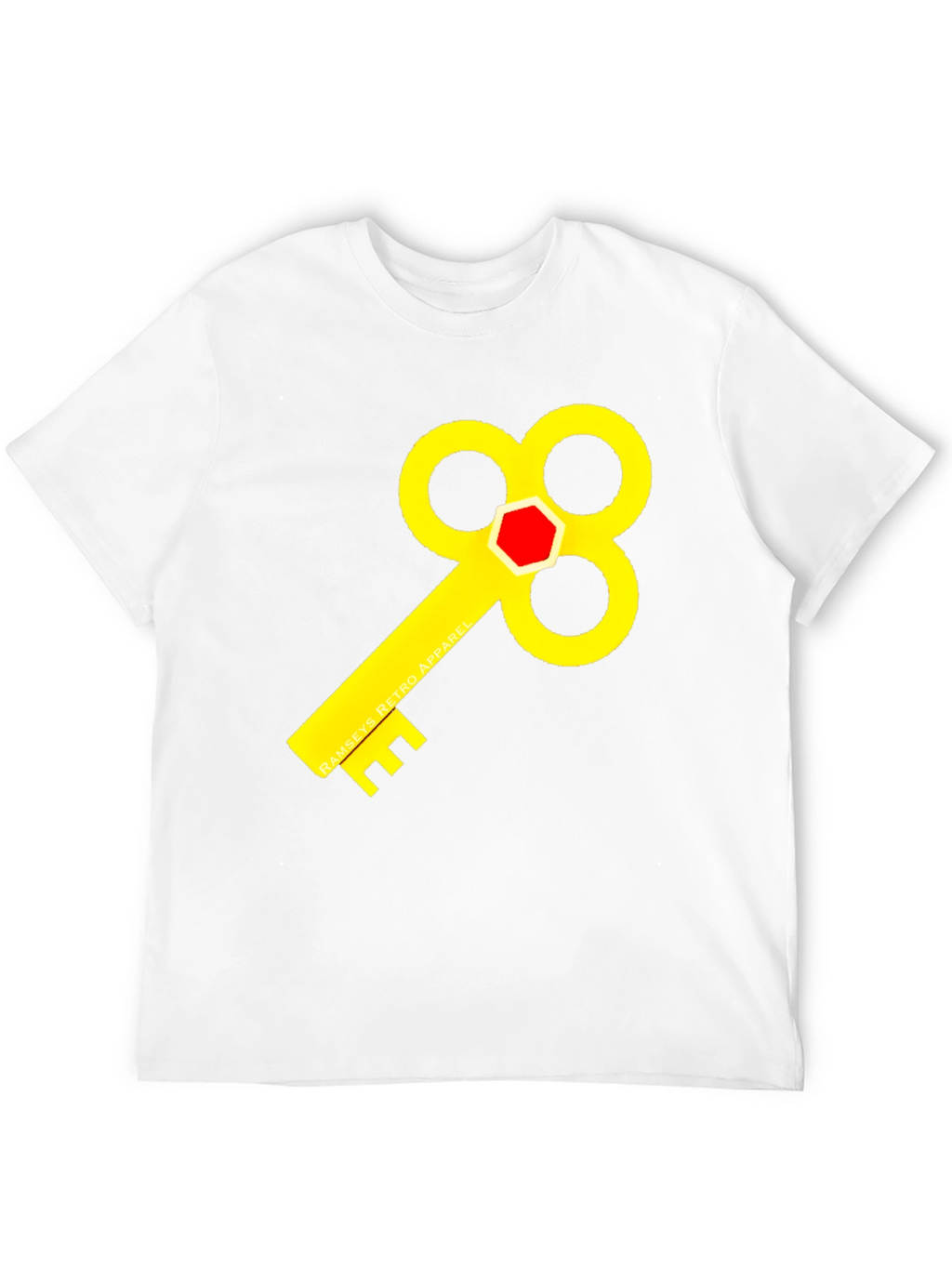 Ramsays Retro Apparel T-Shirt - Key Design