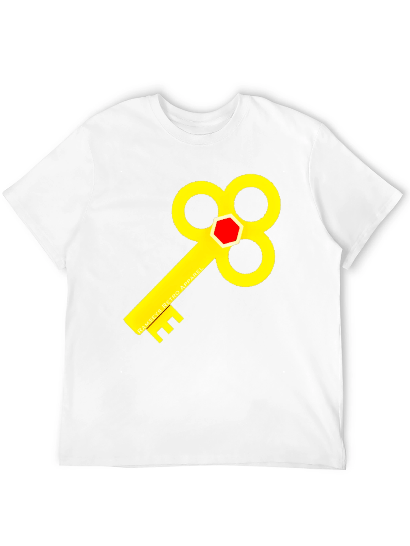 Ramsays Retro Apparel T-Shirt - Key Design