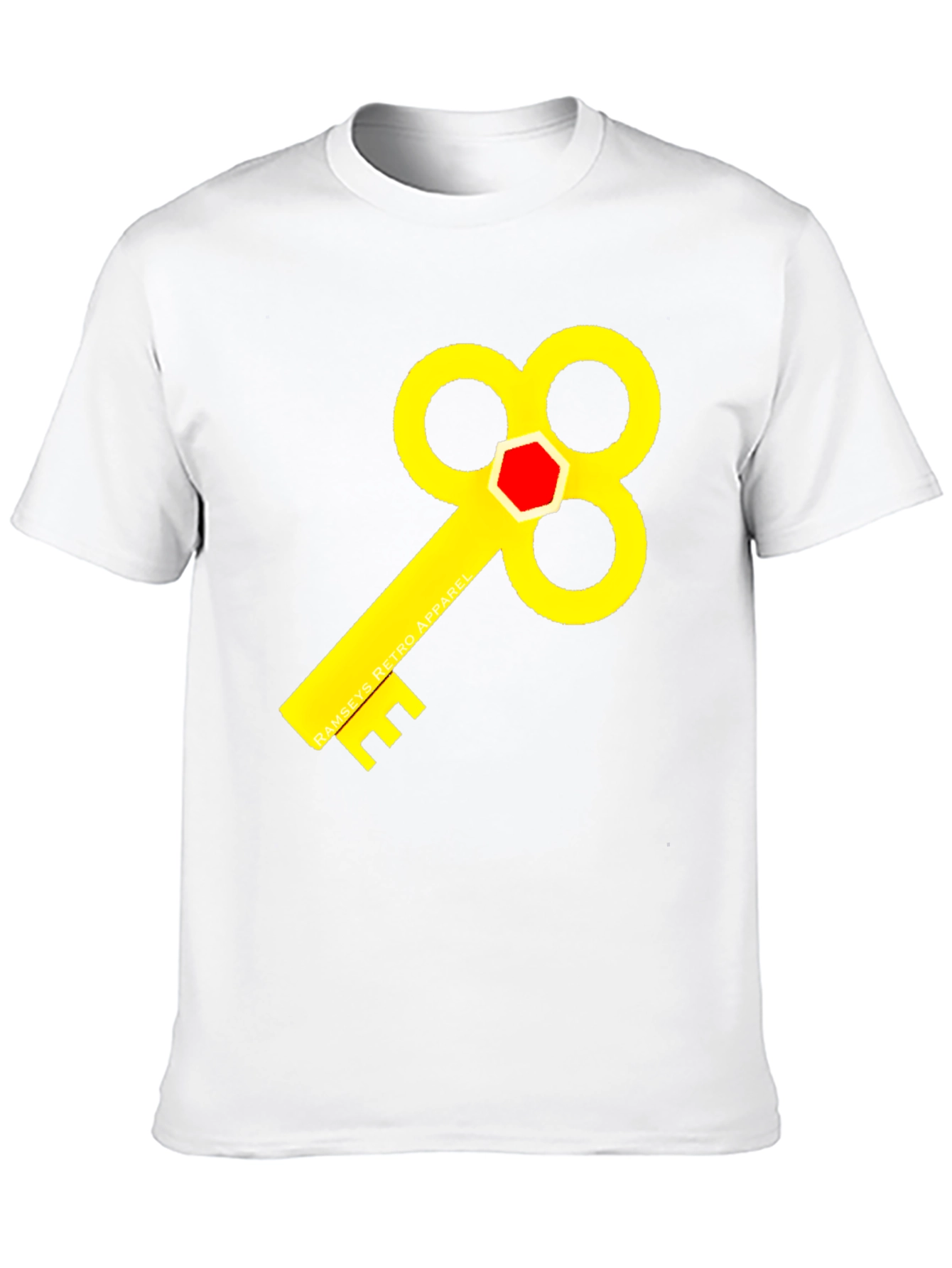 Ramsays Retro Apparel T-Shirt - Key Design