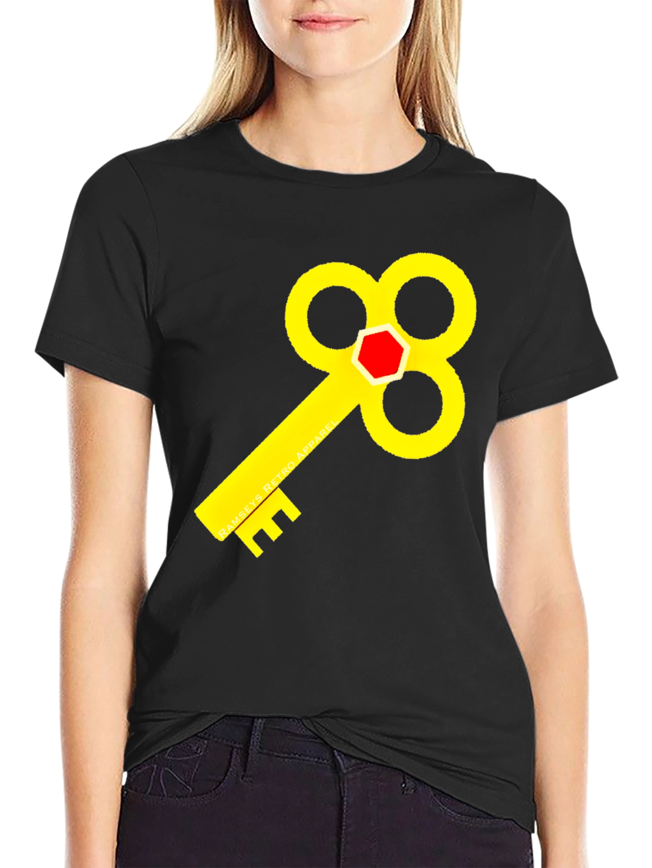 Ramsays Retro Apparel T-Shirt - Key Design