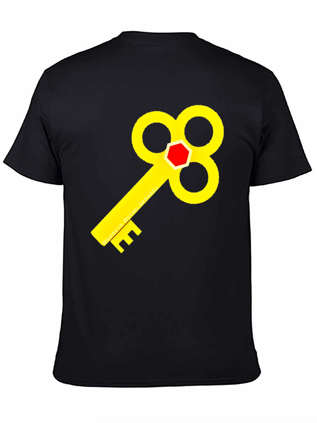 Ramsays Retro Apparel T-Shirt - Key Design