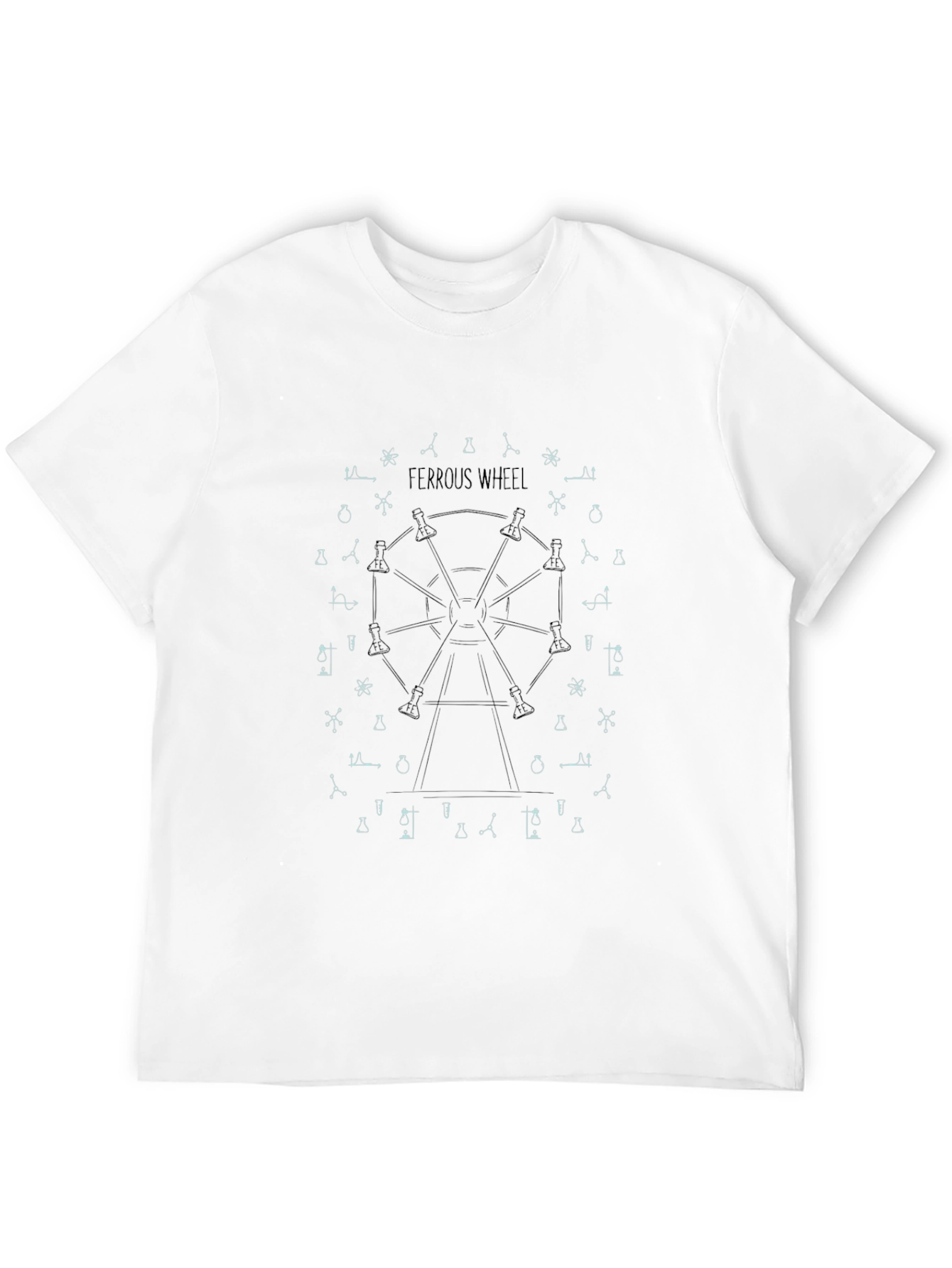 Ferrous Wheel Graphic Tee - Science Theme Shirt