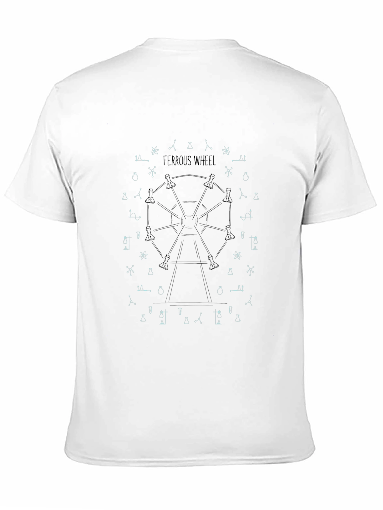 Ferrous Wheel Graphic Tee - Science Theme Shirt