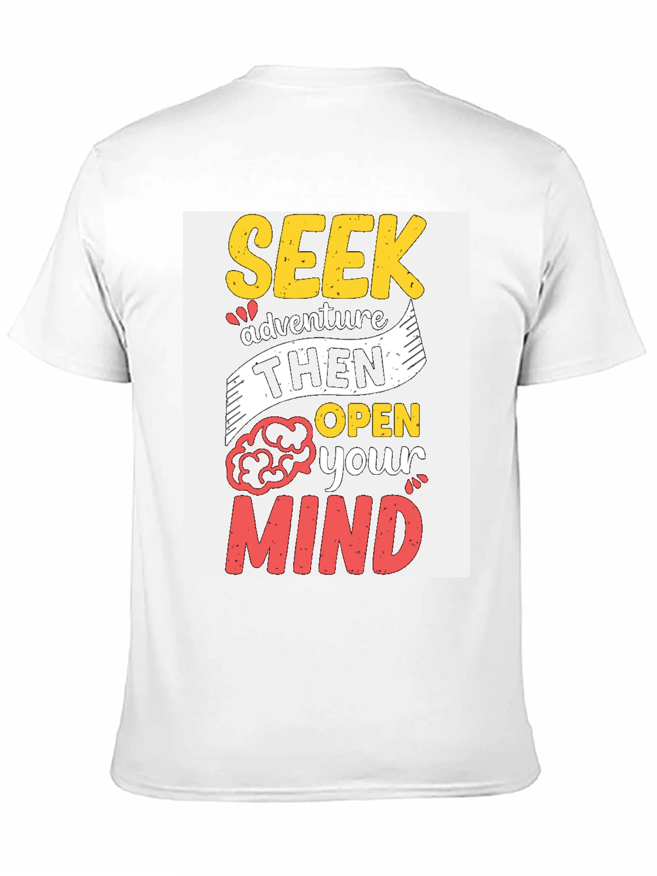 Seek Adventure T-Shirt - Motivational Graphic Tee