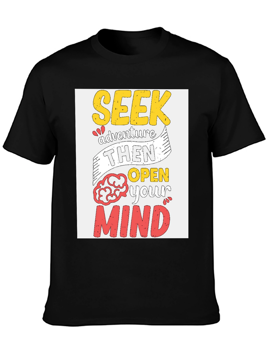 Seek Adventure T-Shirt - Motivational Graphic Tee