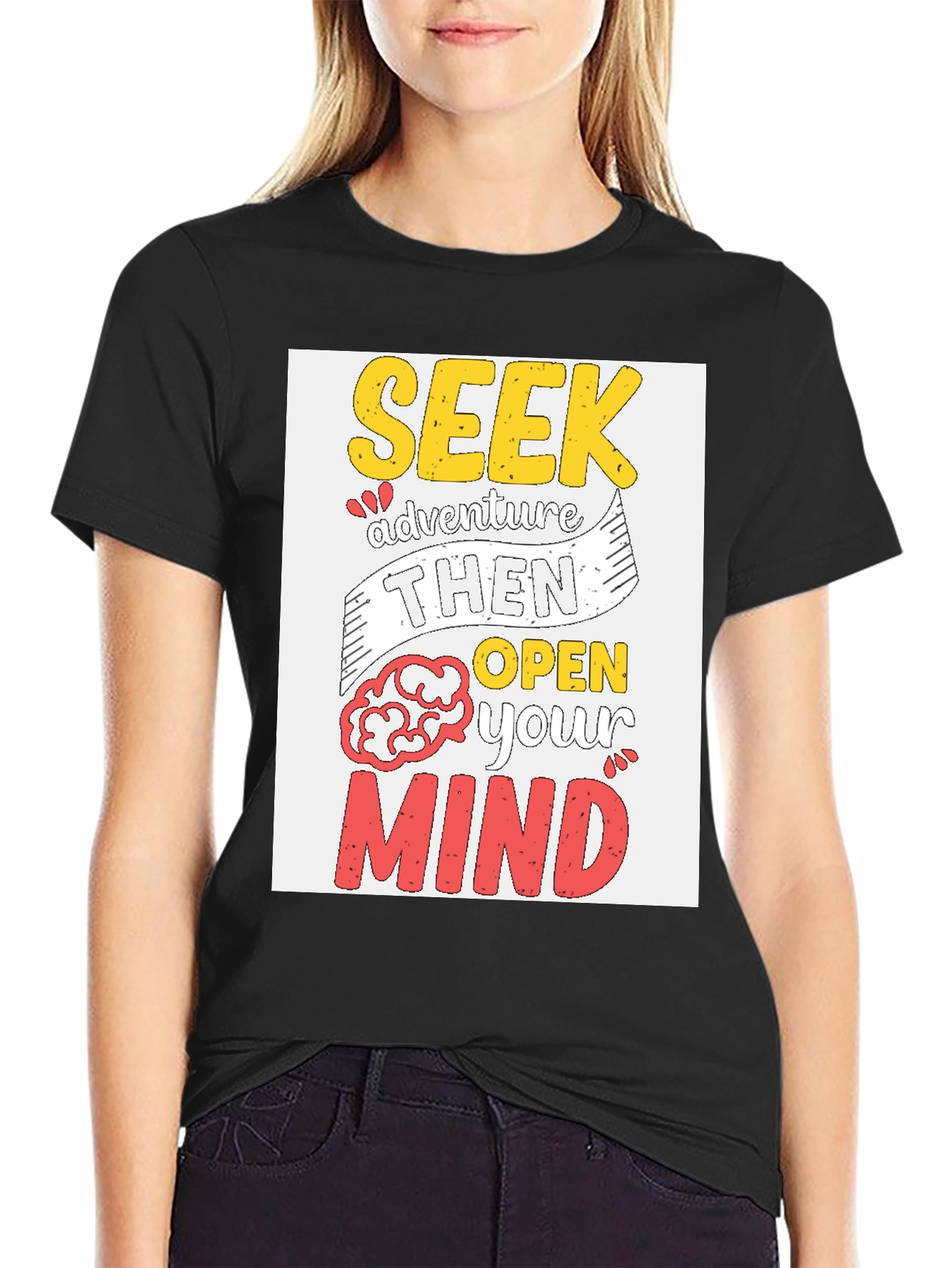 Seek Adventure T-Shirt - Motivational Graphic Tee