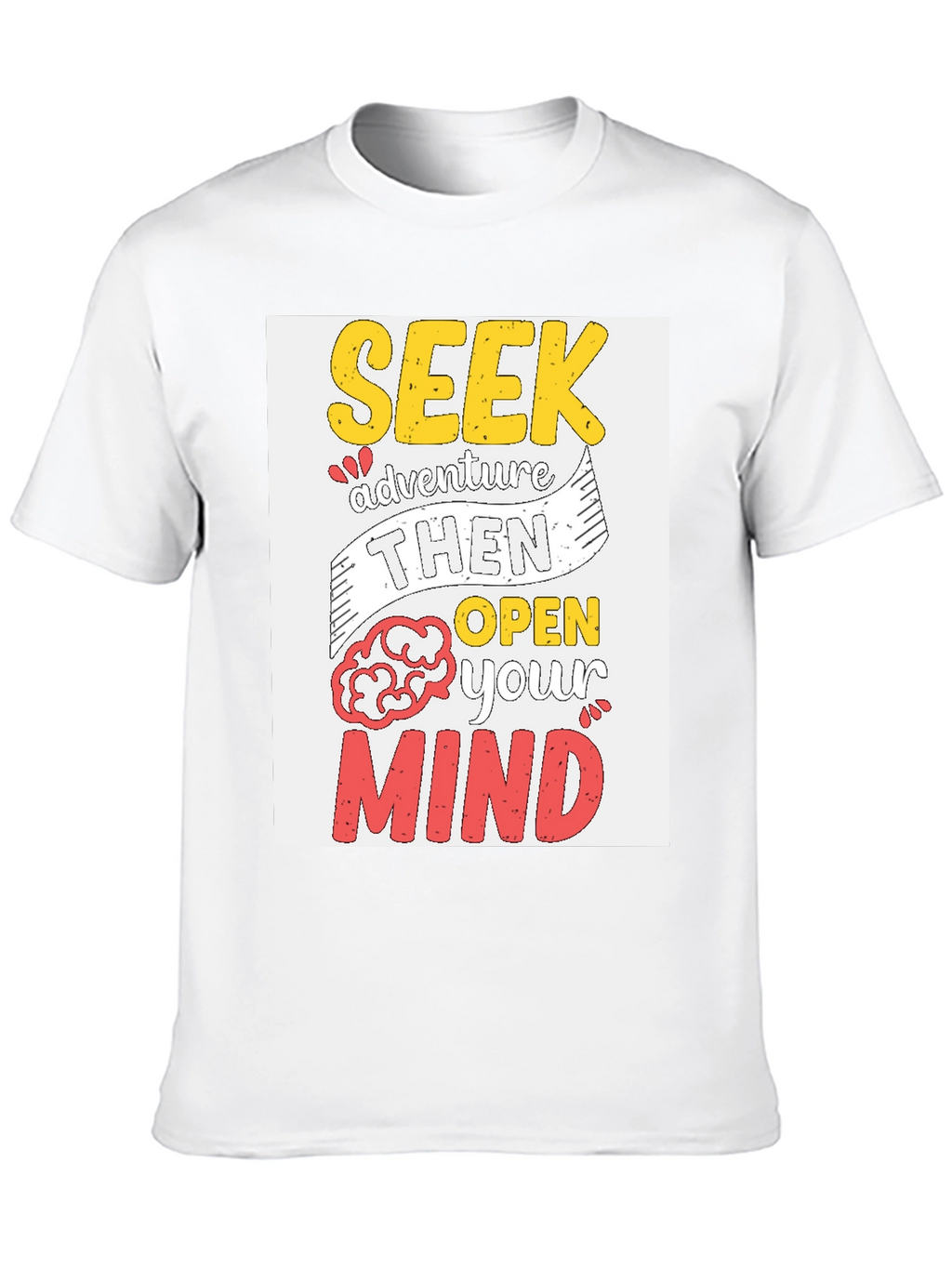 Seek Adventure T-Shirt - Motivational Graphic Tee