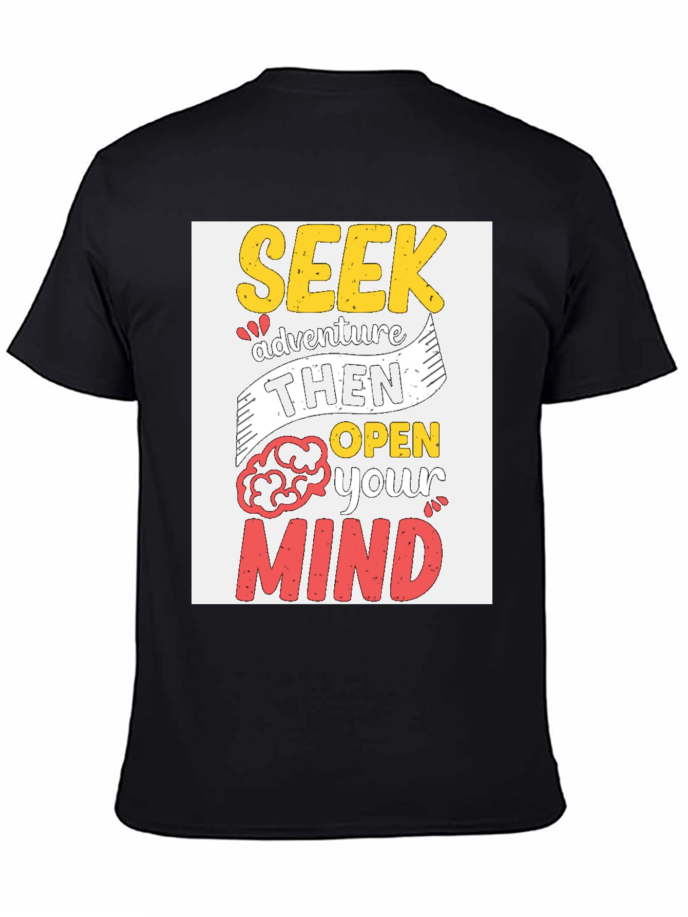 Seek Adventure T-Shirt - Motivational Graphic Tee