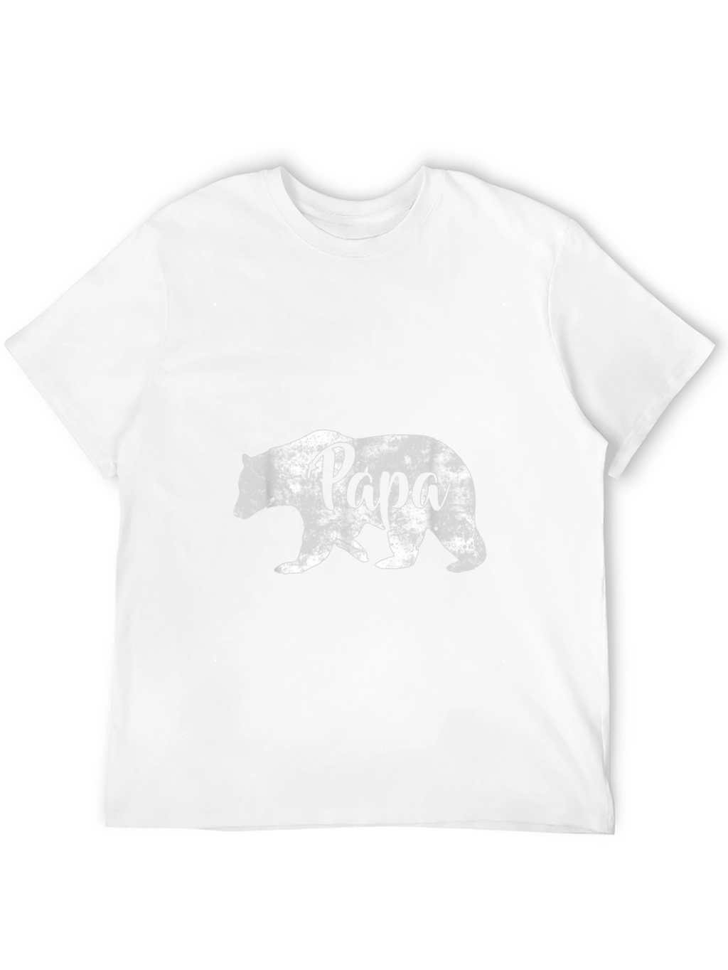 Papa Bear Graphic T-Shirt - Black