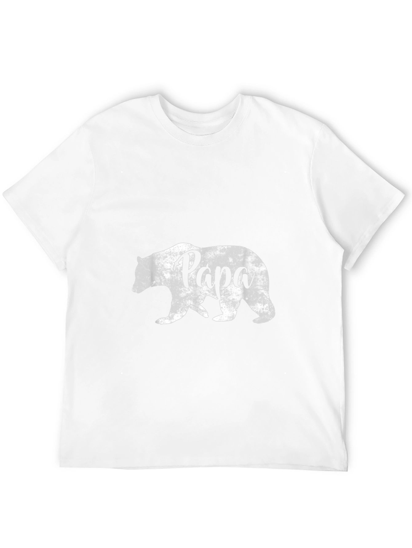 Papa Bear Graphic T-Shirt - Black