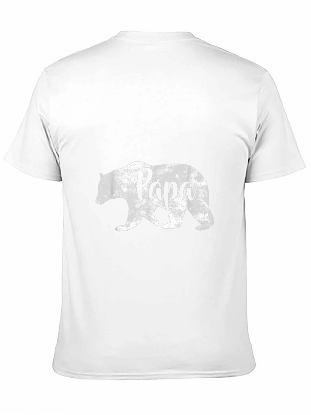 Papa Bear Graphic T-Shirt - Black