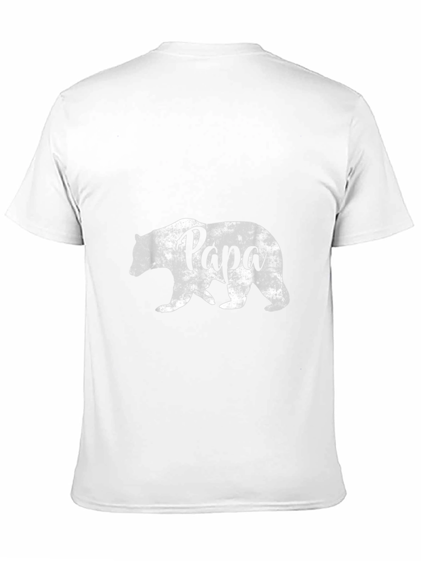 Papa Bear Graphic T-Shirt - Black
