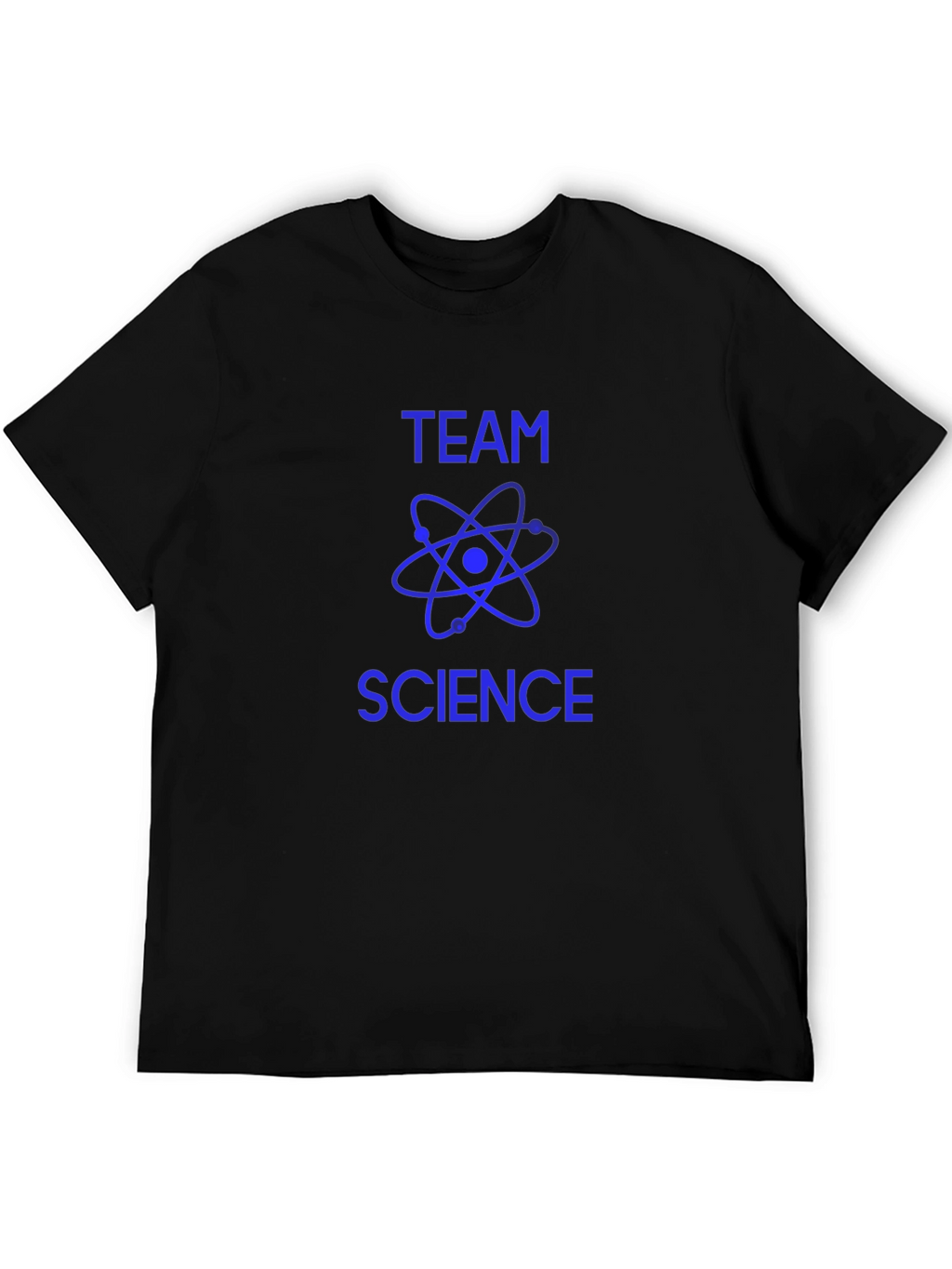 Team Science Graphic T-Shirt - Black Cotton Tee