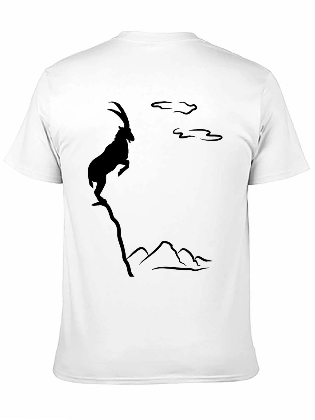Black Mountain Goat Graphic Tee