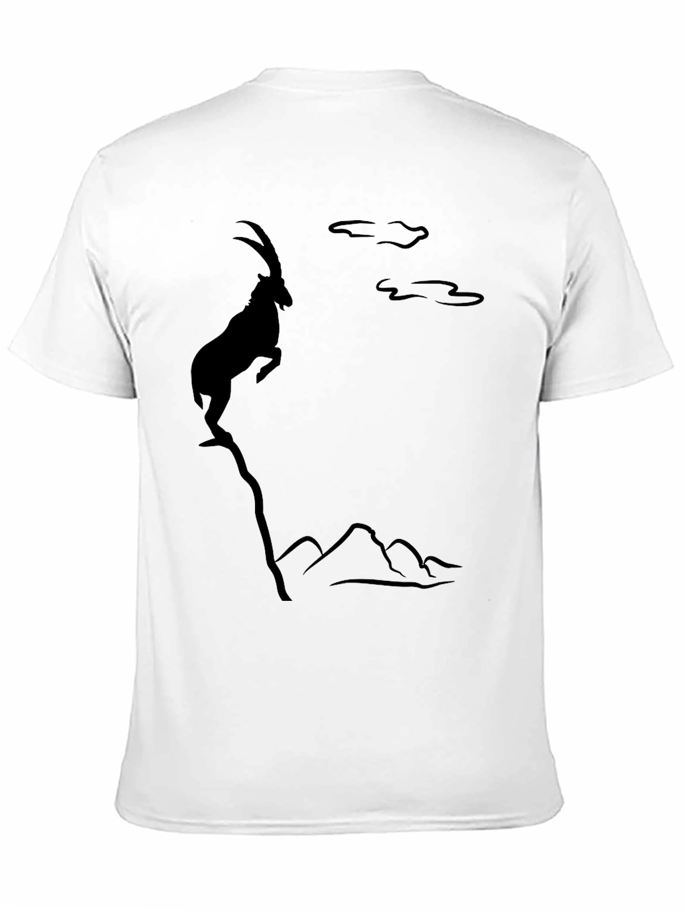 Black Mountain Goat Graphic Tee