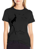 Black Mountain Goat Graphic Tee