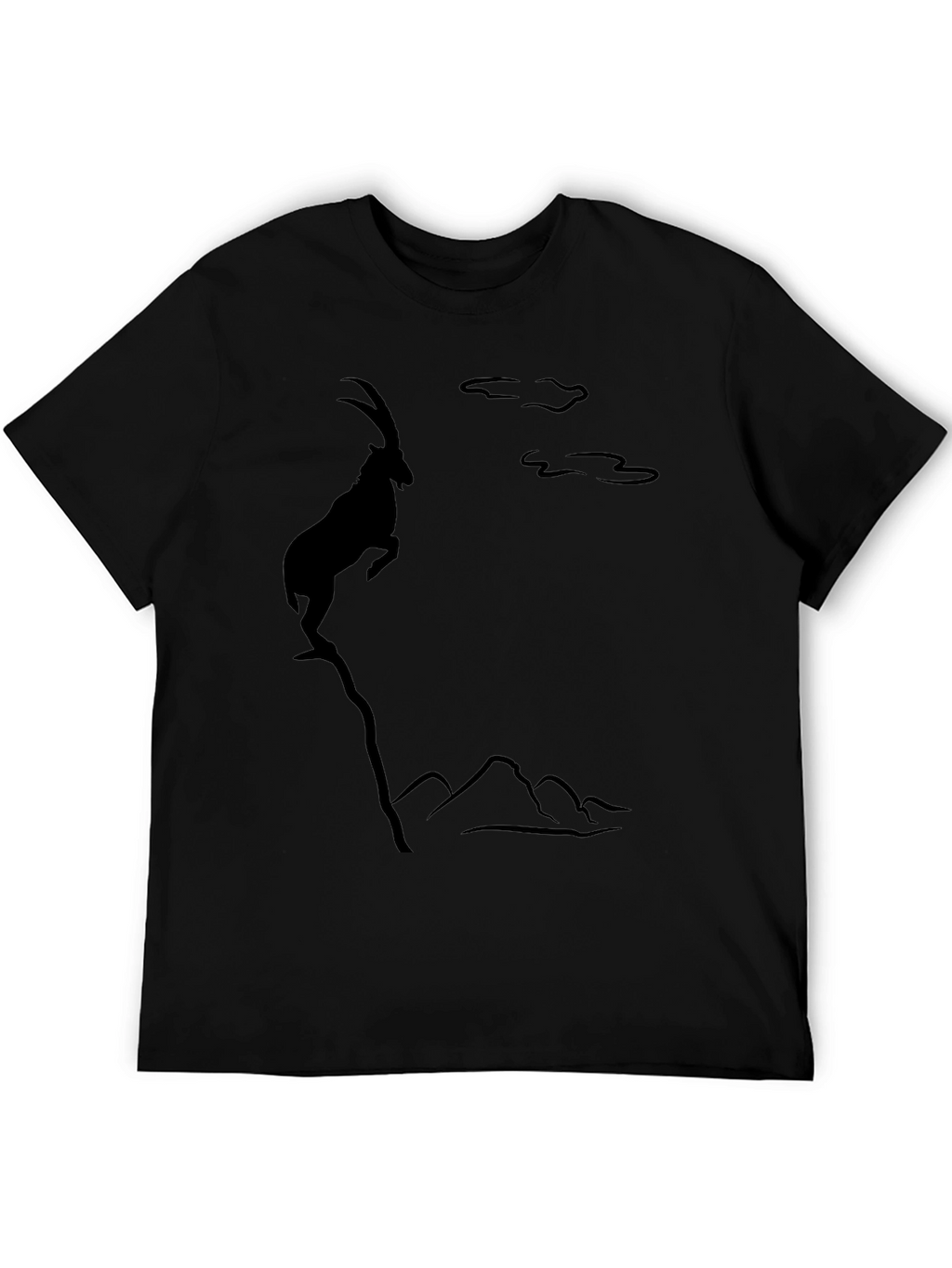 Black Mountain Goat Graphic Tee