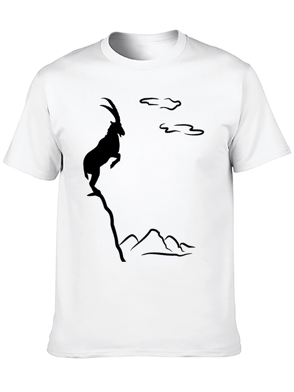 Black Mountain Goat Graphic Tee