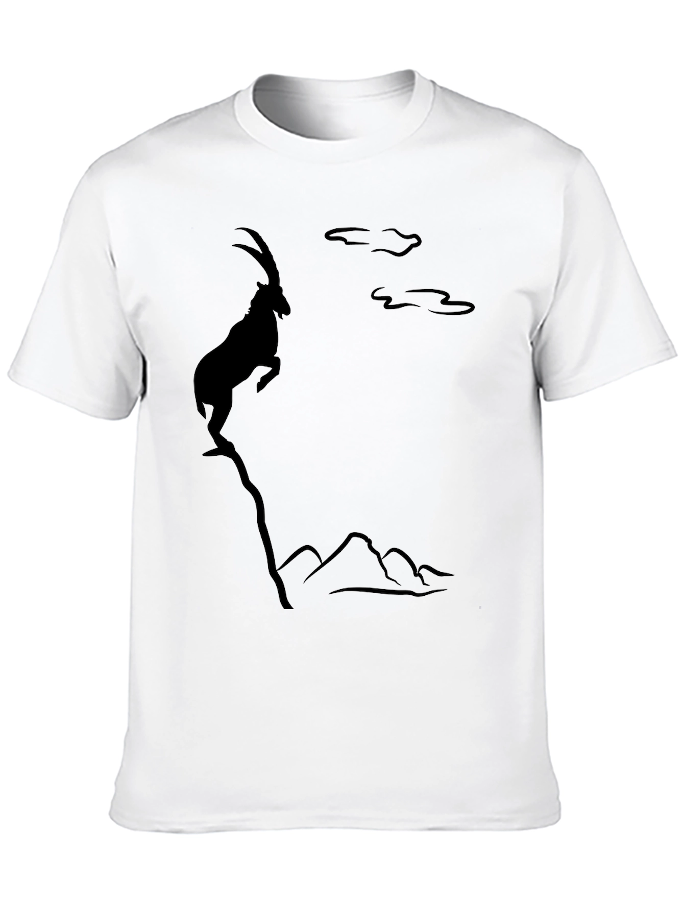 Black Mountain Goat Graphic Tee