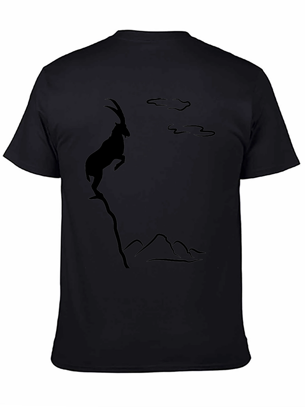 Black Mountain Goat Graphic Tee