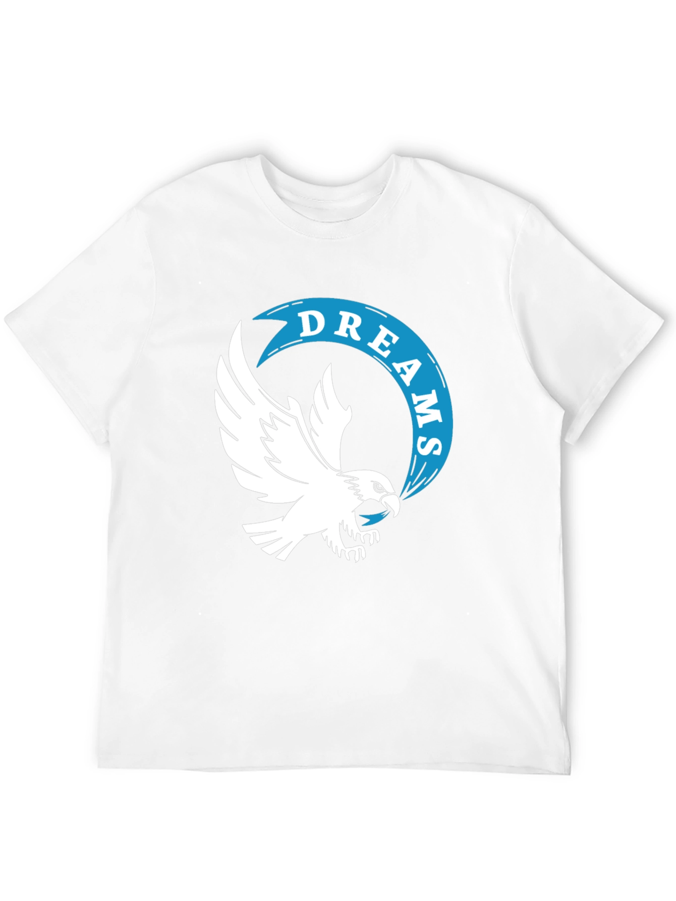 Dreams Eagle Graphic T-Shirt - Black