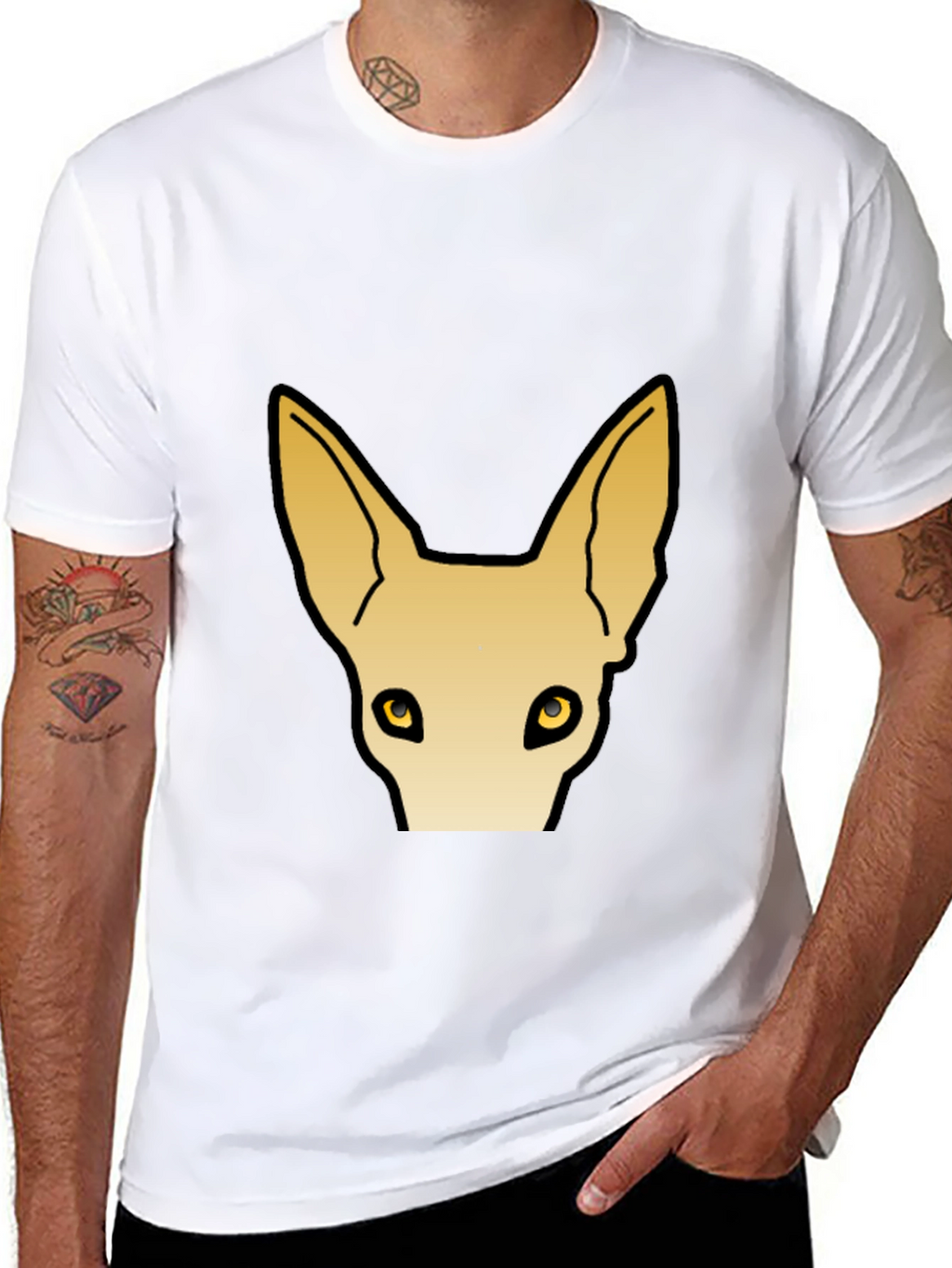 Cool Cat Graphic Tee - Trendy Animal Print Shirt