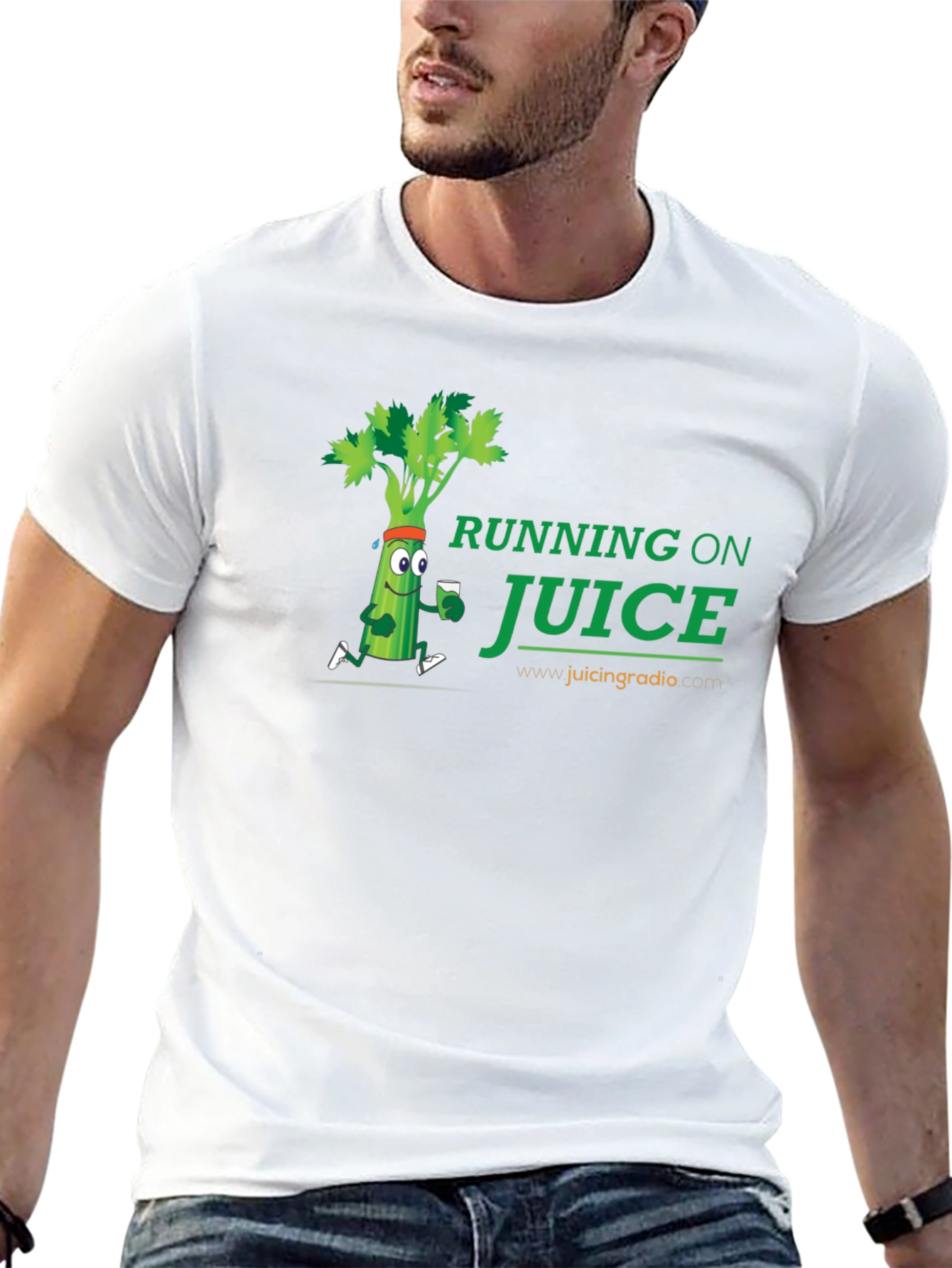Running on Juice Black T-Shirt