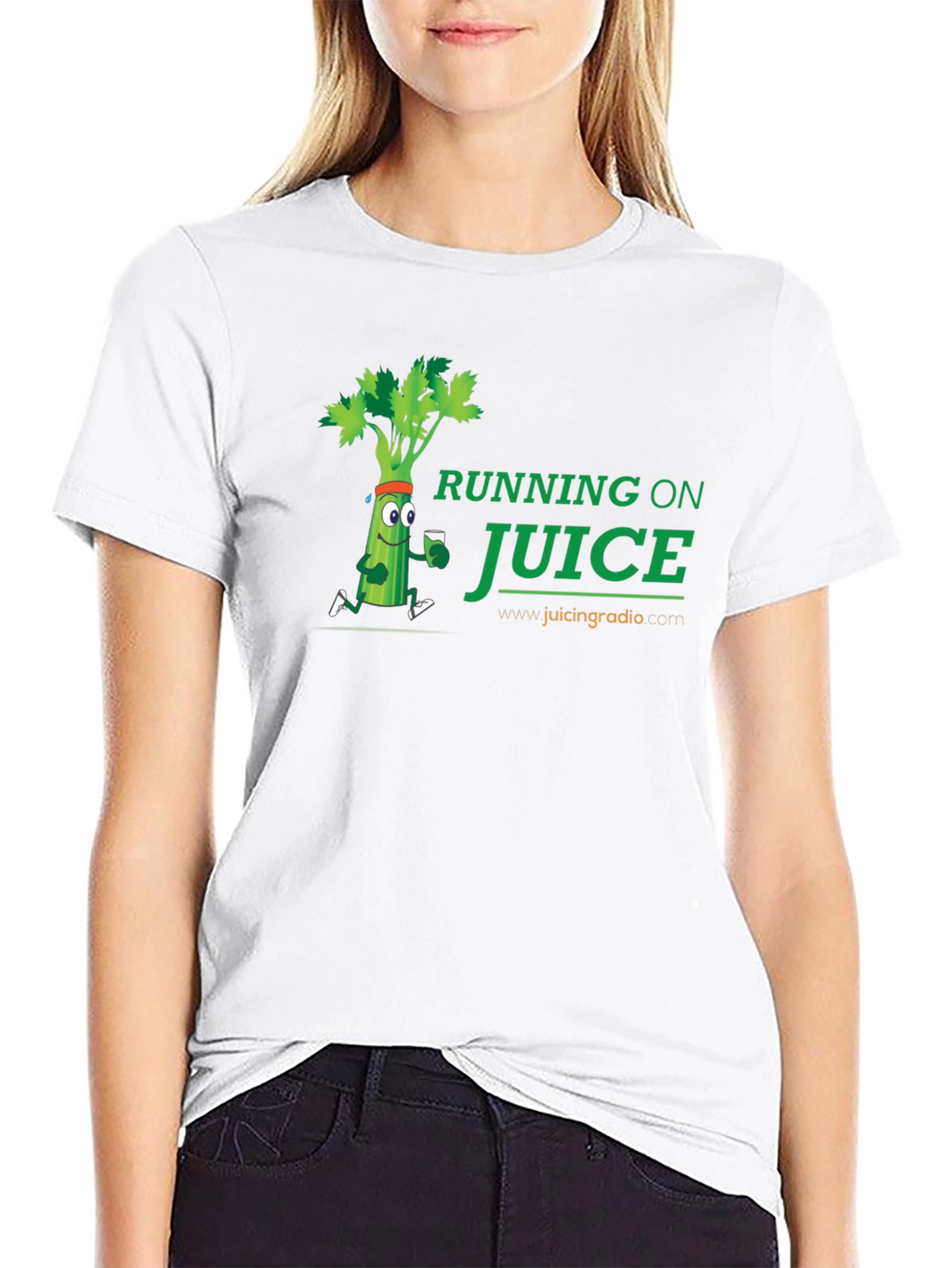 Running on Juice Black T-Shirt