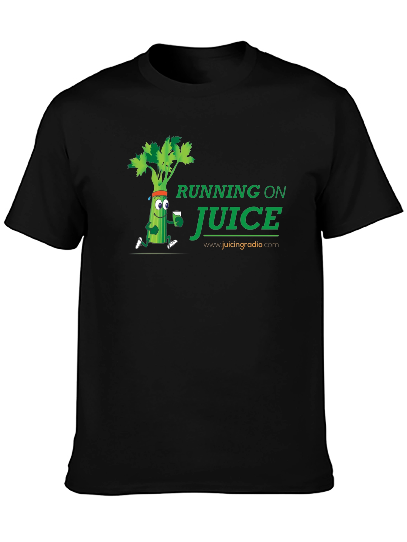 Running on Juice Black T-Shirt
