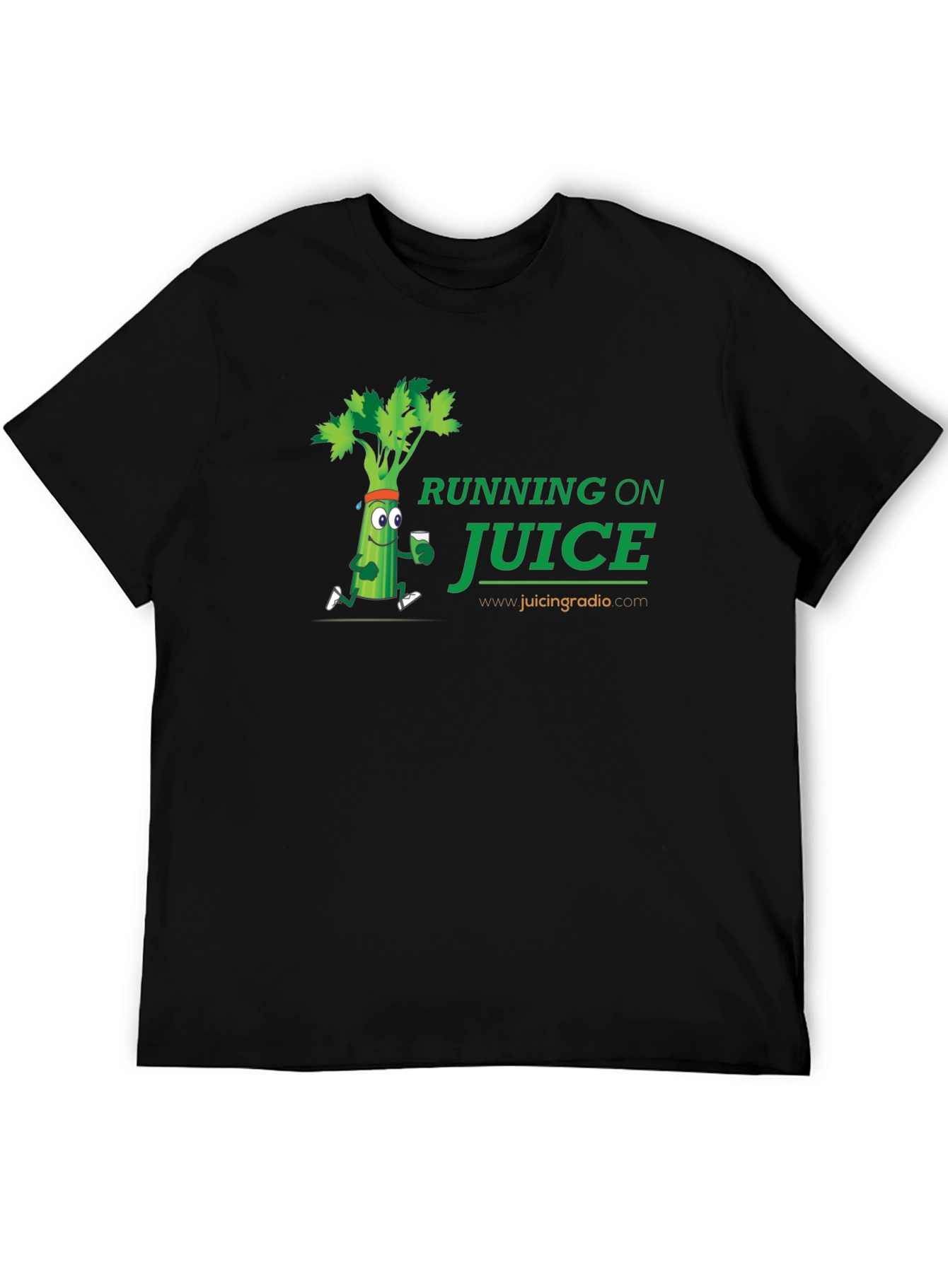 Running on Juice Black T-Shirt