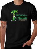 Running on Juice Black T-Shirt