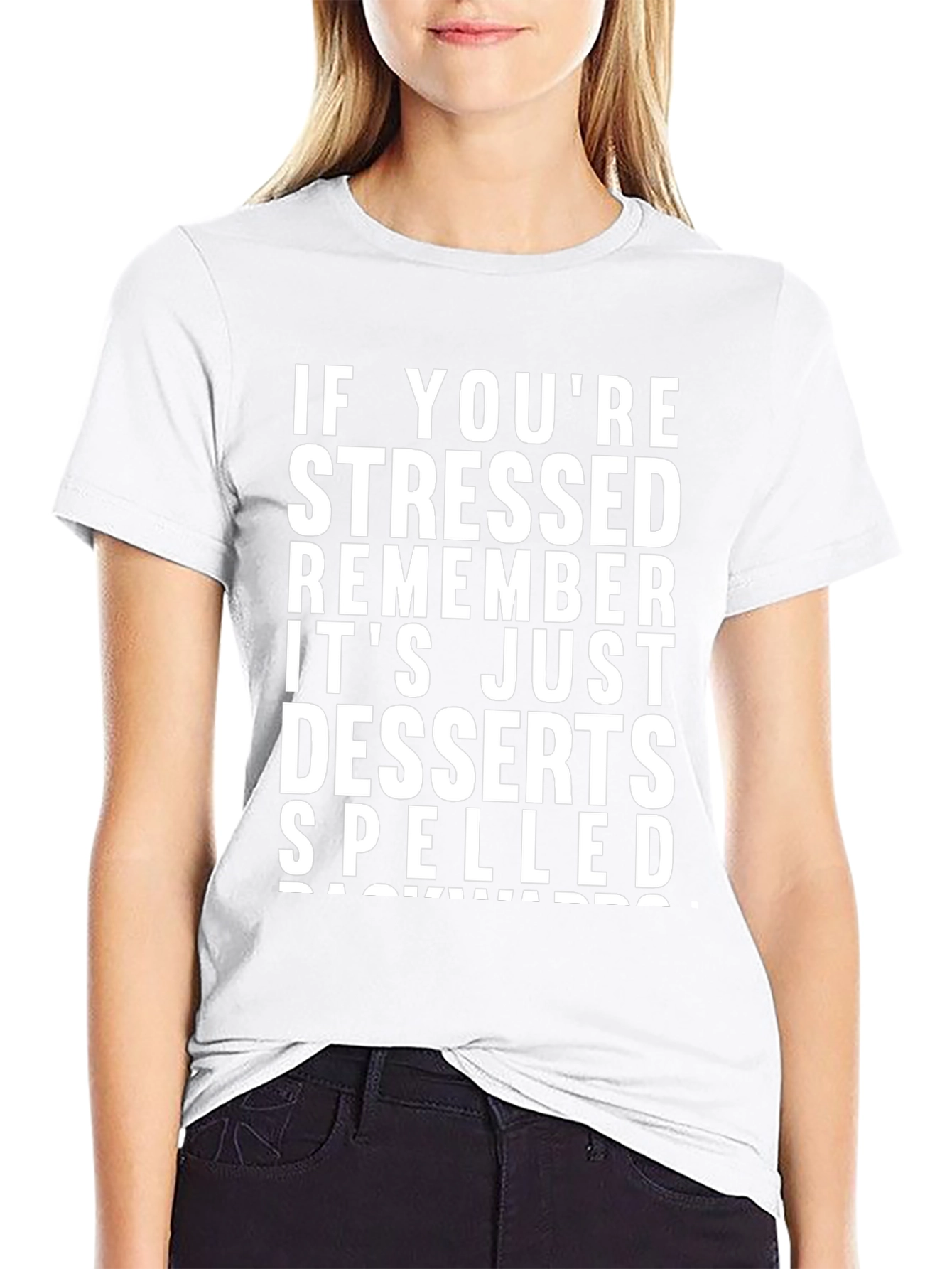Stressed Spelled Backwards T-Shirt