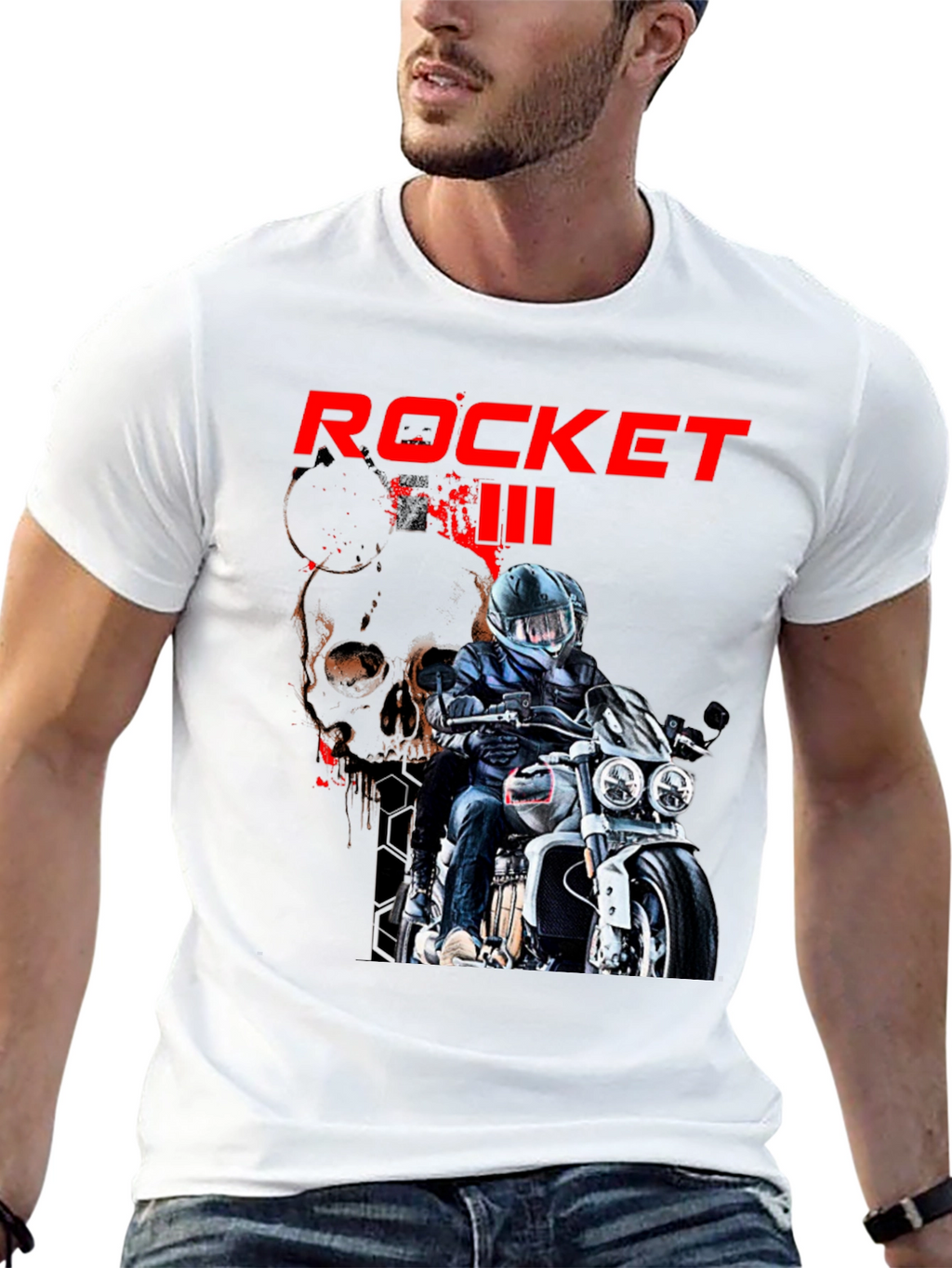 Rocket III Motorcycle T-Shirt - Ride in Style