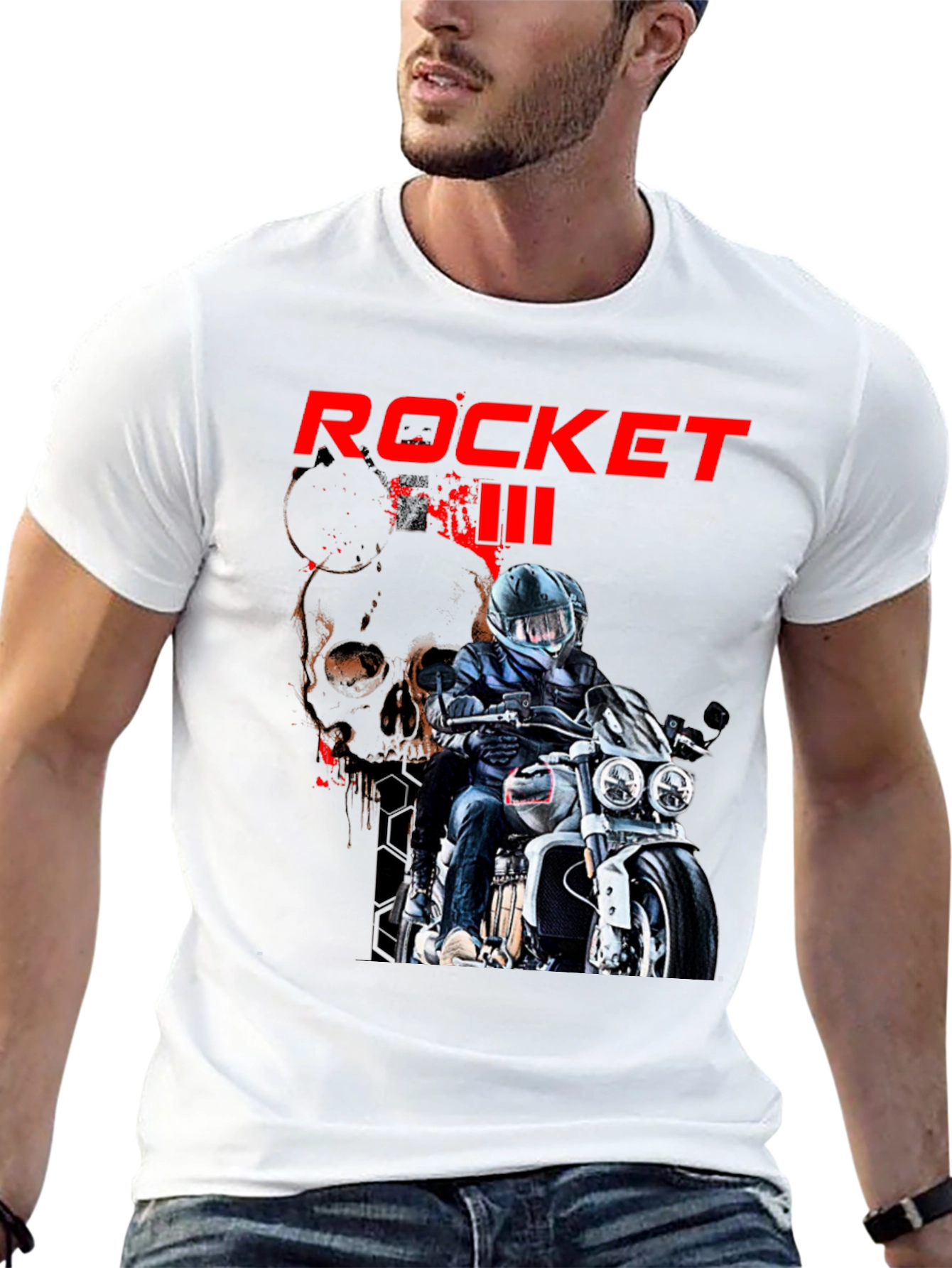 Rocket III Motorcycle T-Shirt - Ride in Style