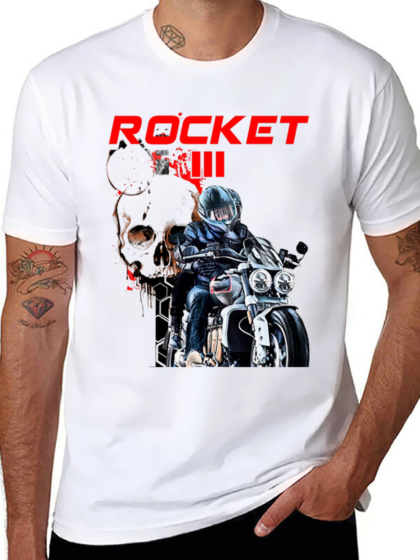 Rocket III Motorcycle T-Shirt - Ride in Style