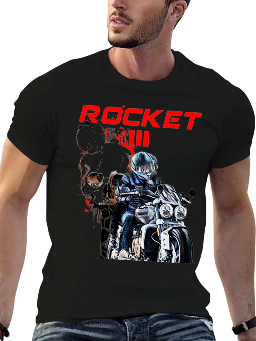 Rocket III Motorcycle T-Shirt - Ride in Style
