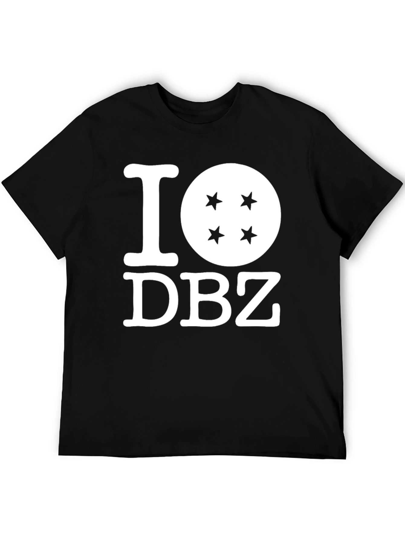 I Love DBZ Black T-Shirt