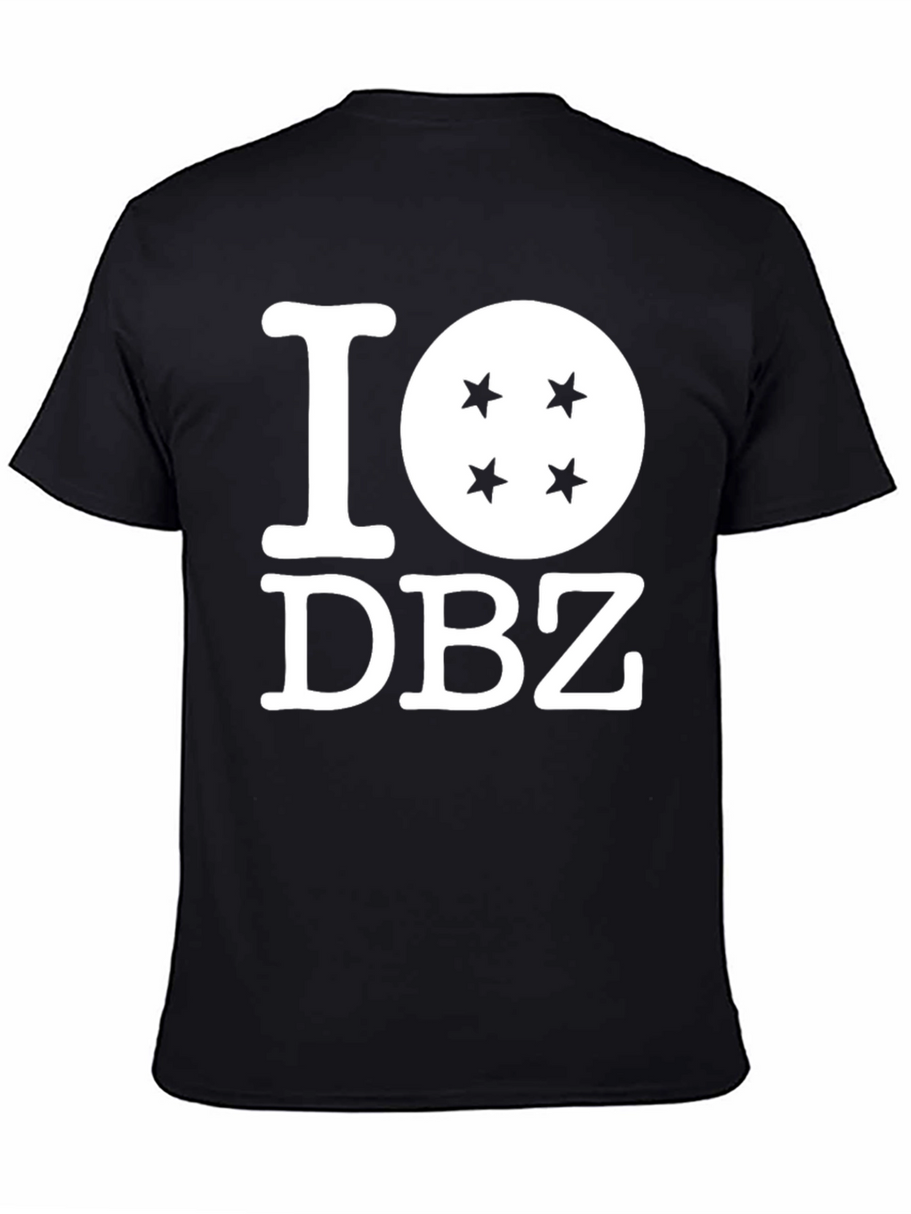I Love DBZ Black T-Shirt