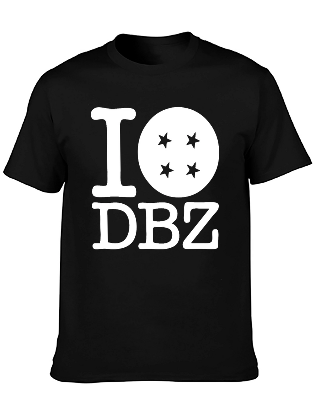 I Love DBZ Black T-Shirt