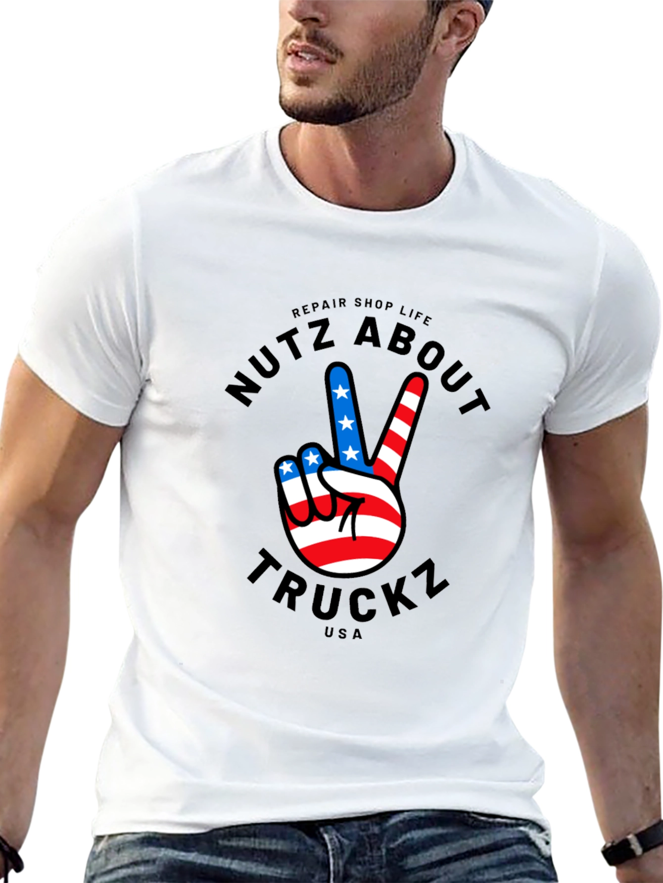 Nutz About Truckz USA Tee