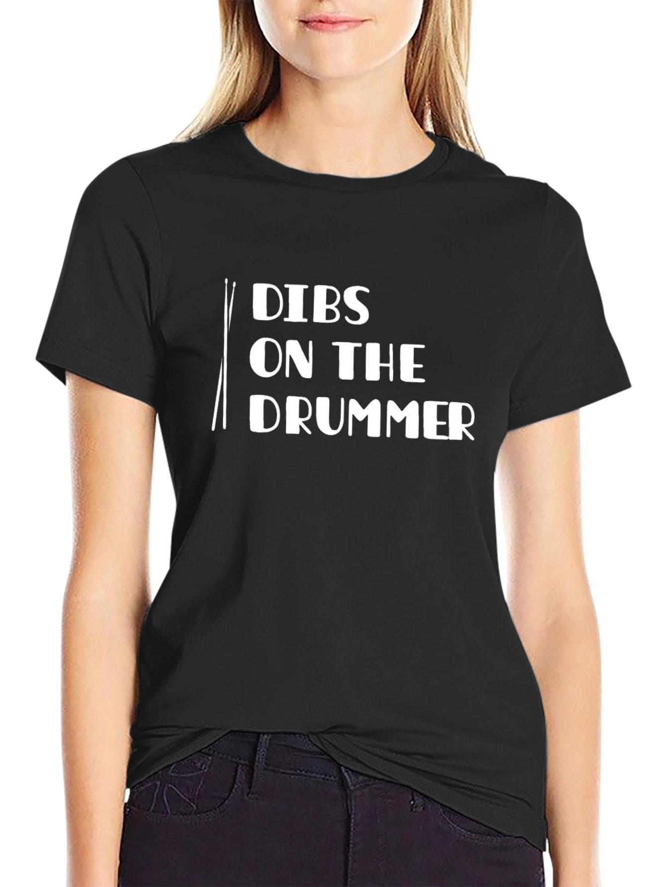 Dibs on the Drummer Graphic T-Shirt