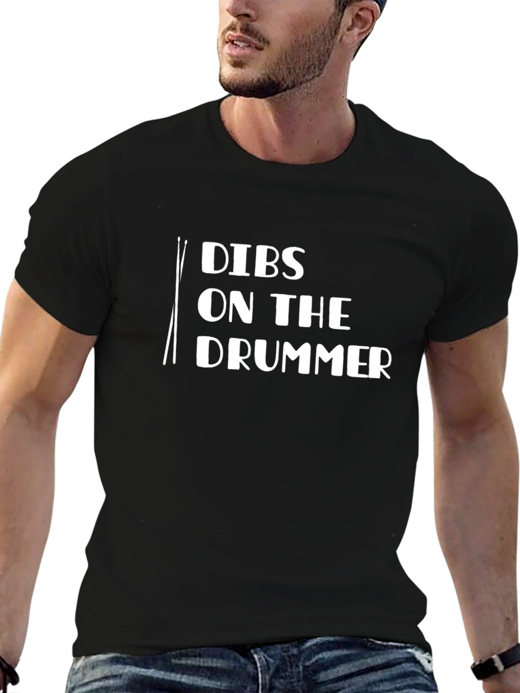 Dibs on the Drummer Graphic T-Shirt