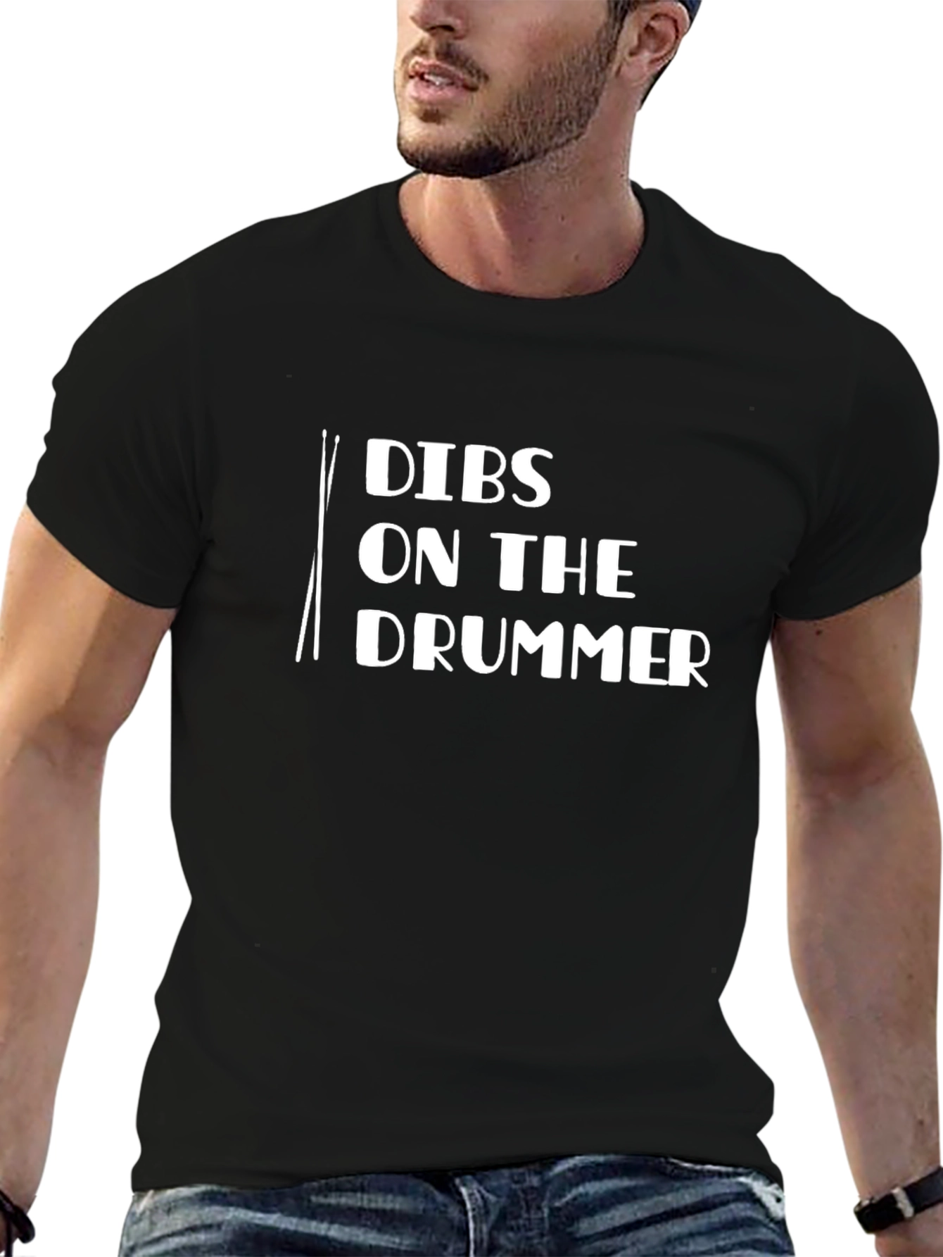 Dibs on the Drummer Graphic T-Shirt