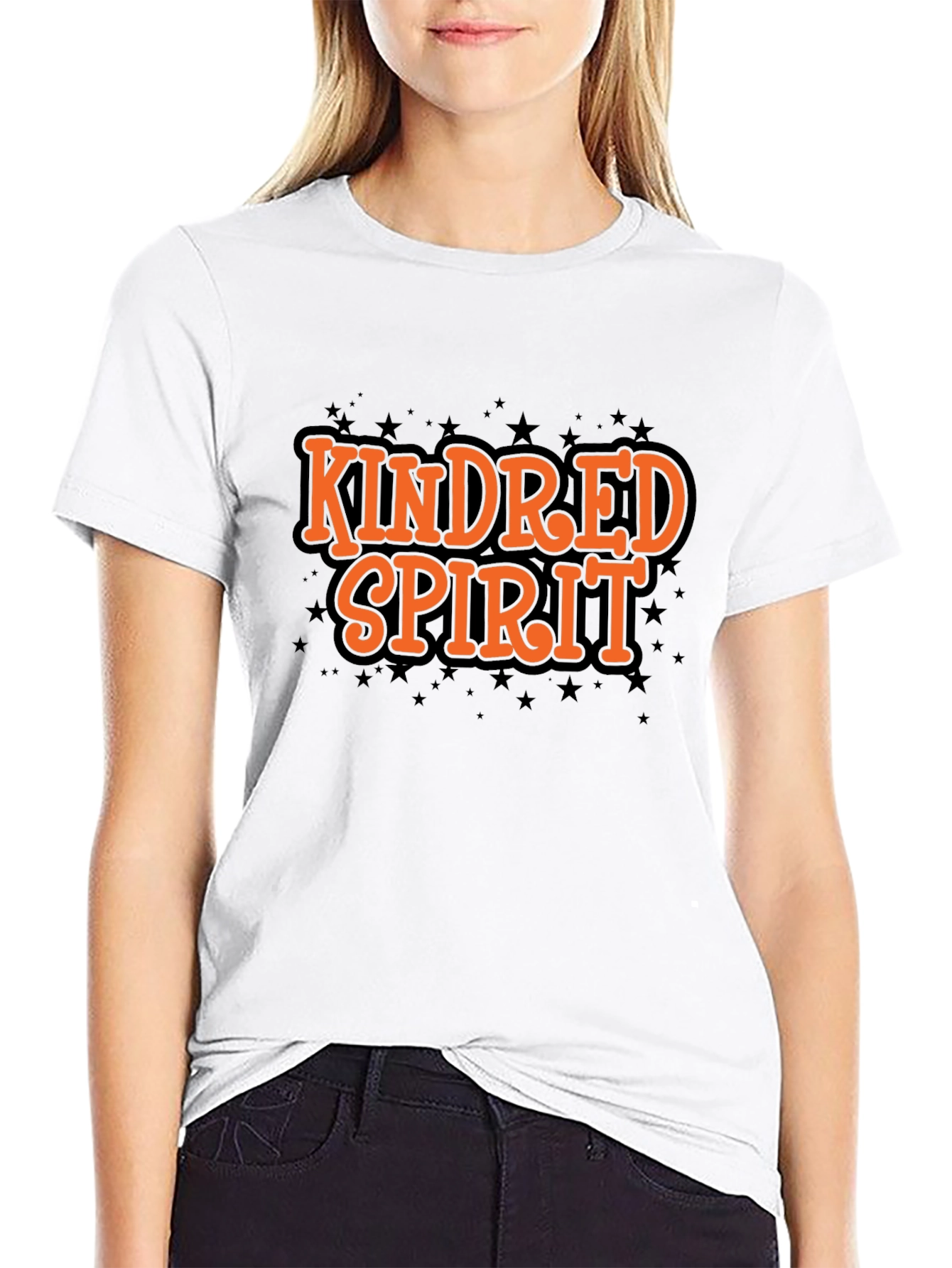 Kindred Spirit Graphic Black T-Shirt